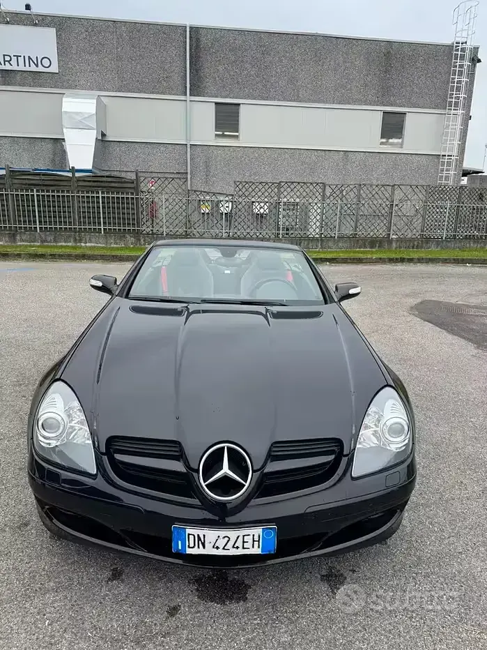 Usata Mercedes SLK200 184 CV (135 kW) 2008 Nero Cabrio