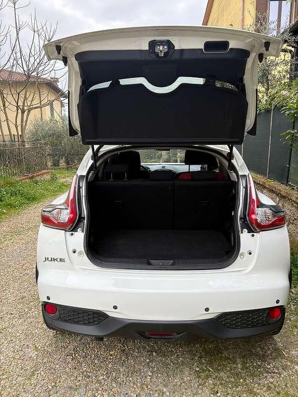 Usata Nissan Juke Acenta 110 CV (80 kW) 2016 Bianco SUV