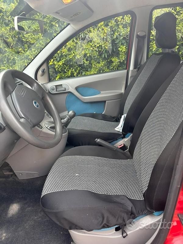 Usata Fiat Panda 60 CV (44 kW) 2003 Rosso Utilitaria