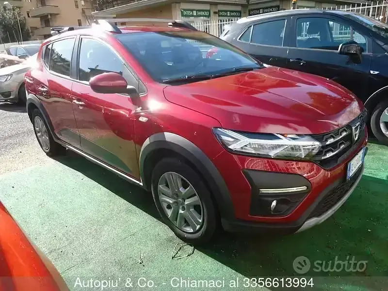 Usata Dacia Sandero Comfort 101 CV (74 kW) 2022 Rosso Berlina