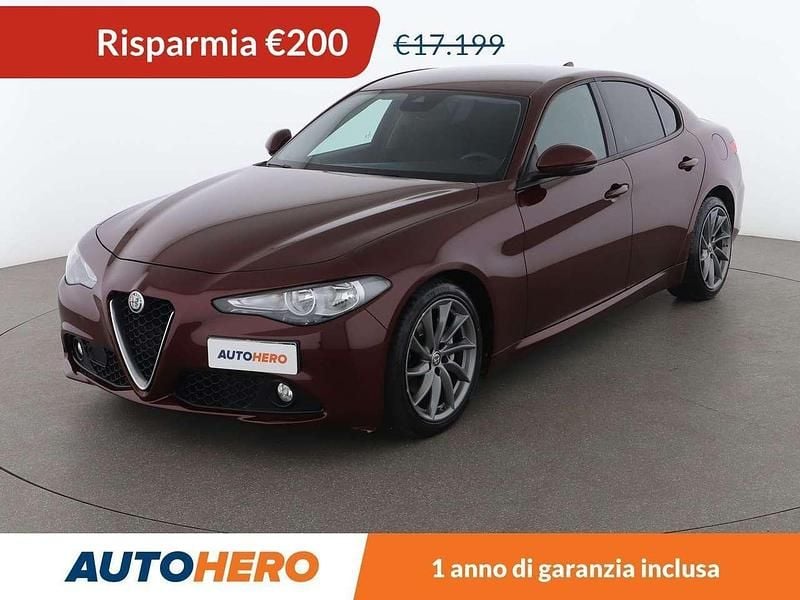 Rosso Usata 2018 Alfa Romeo Giulia Tre volumi | 16.399 € (Super prezzo) - Immagine 1/4