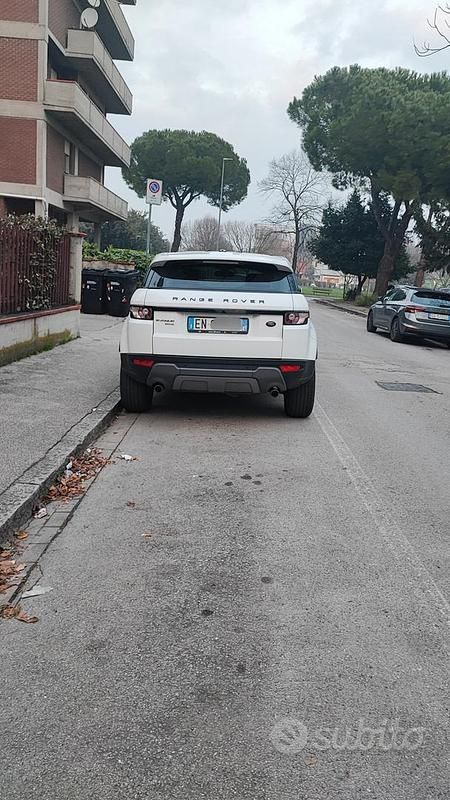 Usata Land Rover Range Rover evoque 190 CV (139 kW) 2013 Bianco SUV