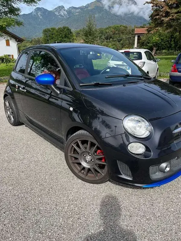 Usata Abarth 595 Turismo 159 CV (116 kW) 2015 Nero Utilitaria