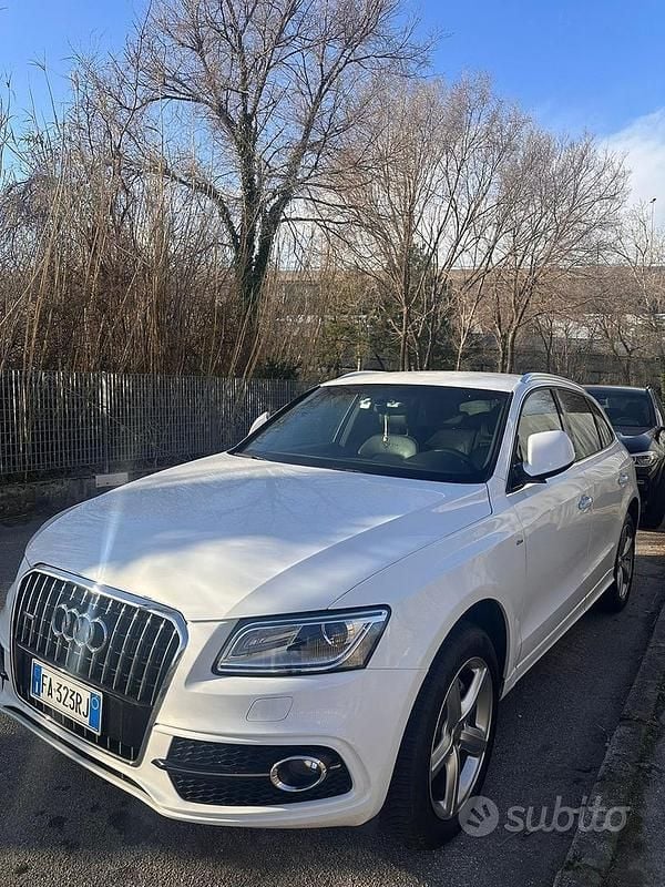 Usata Audi Q5 S-Line 190 CV (139 kW) 2015 Bianco SUV