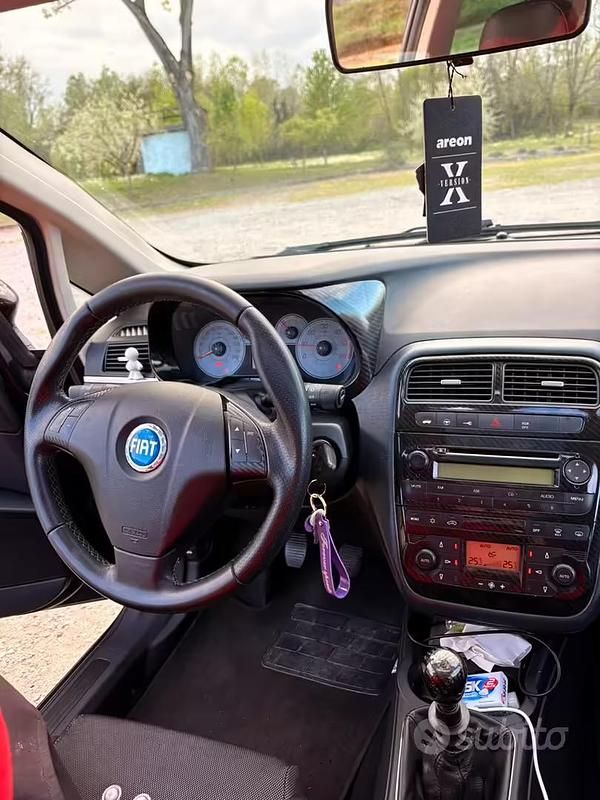 Usata Fiat Punto 120 CV (88 kW) 2007 Nero Utilitaria