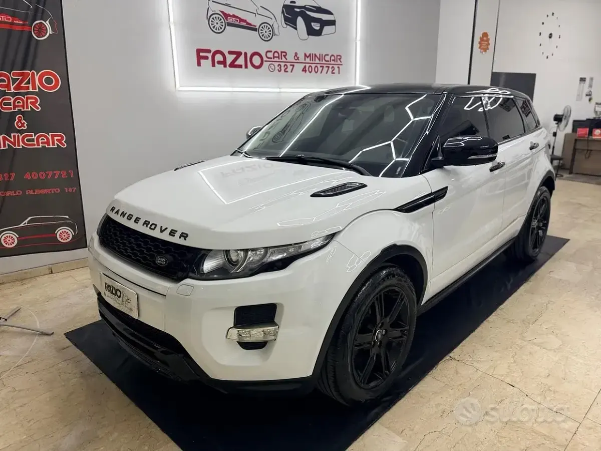 Usata Land Rover Range Rover evoque Dynamic 150 CV (110 kW) 2013 Bianco SUV