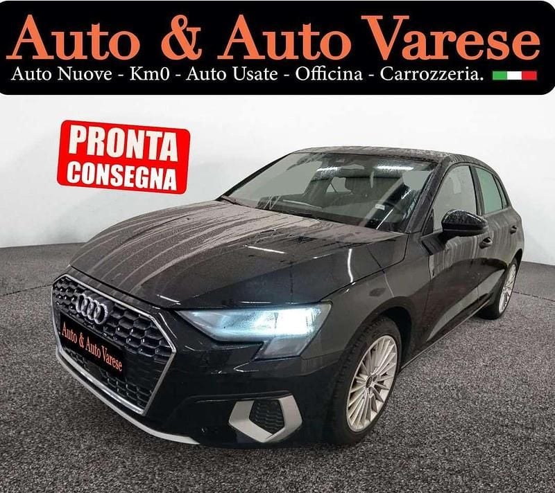 Usata Audi A3 Sportback Advanced 110 CV (80 kW) 2022 Nero Utilitaria