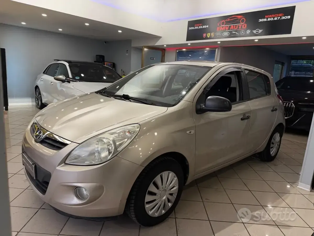 Usata Hyundai i20 78 CV (57 kW) 2011 Grigio Utilitaria