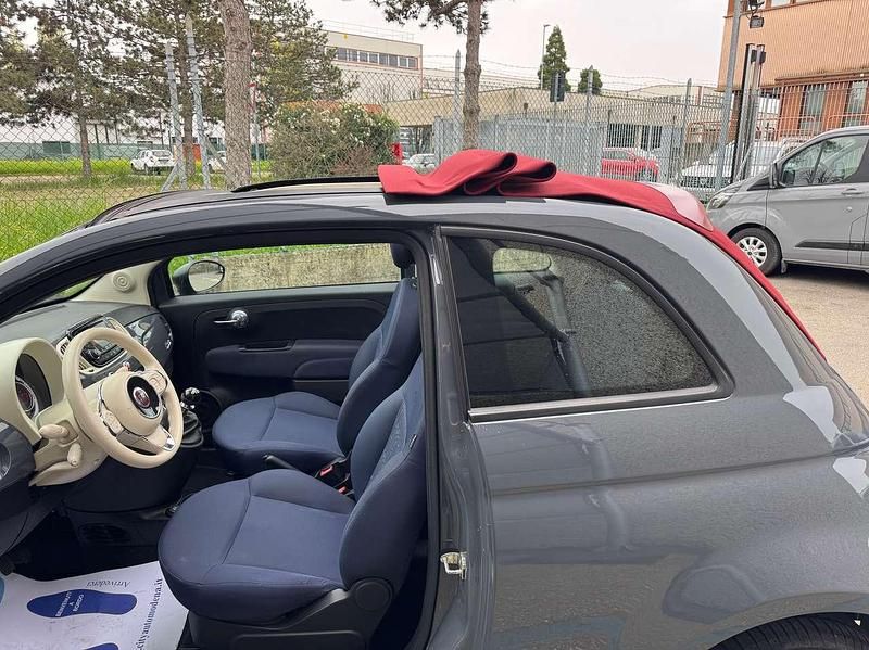Usata Fiat 500C 69 CV (50 kW) 2022 Grigio Cabrio
