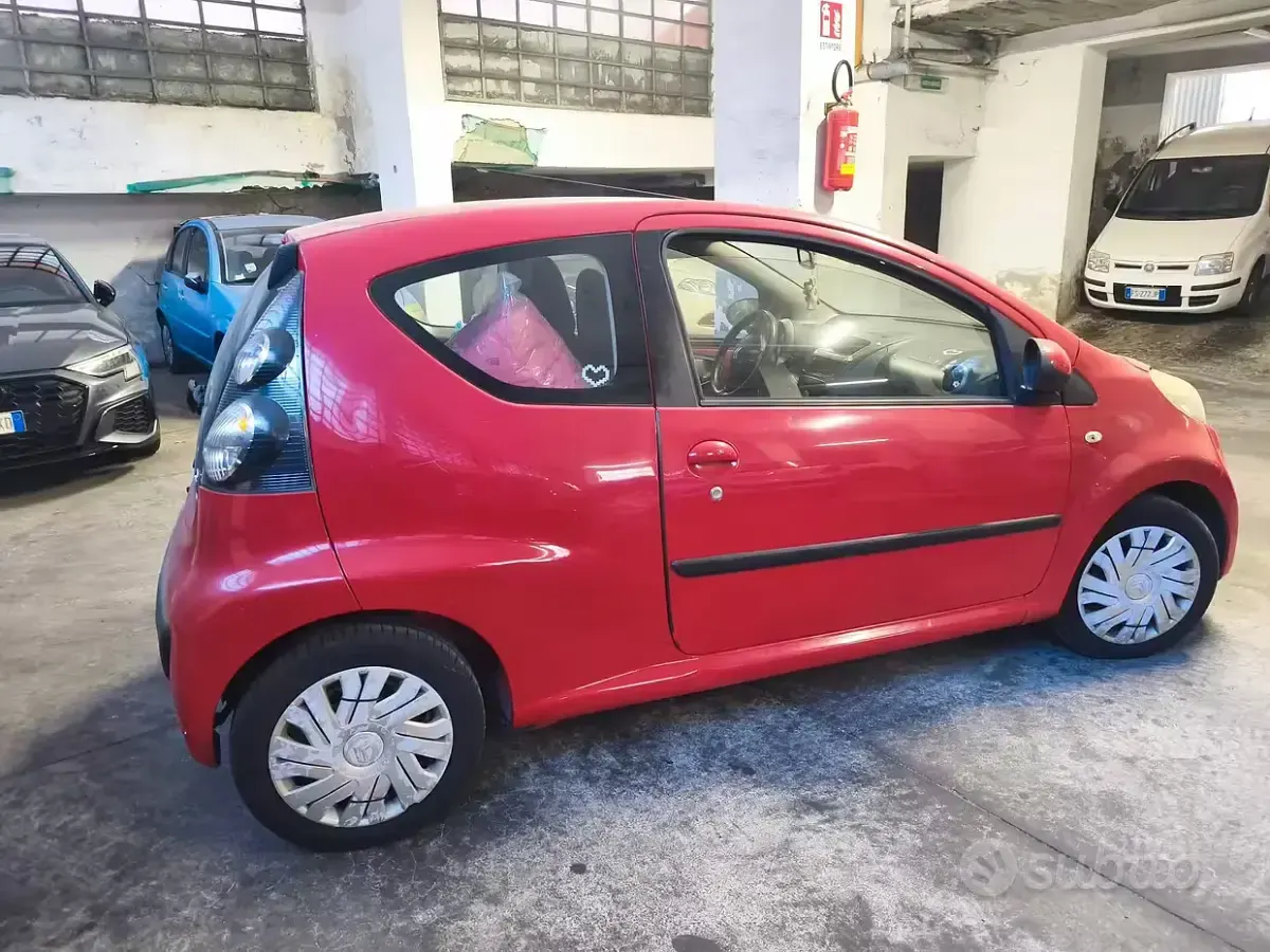Usata Citroën C1 68 CV (50 kW) 2008 Rosso Utilitaria