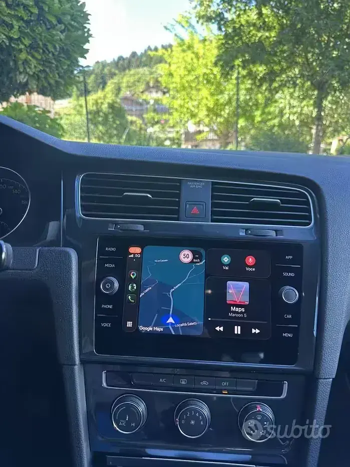 Usata VW Golf VII 115 CV (84 kW) 2018 Grigio Berlina