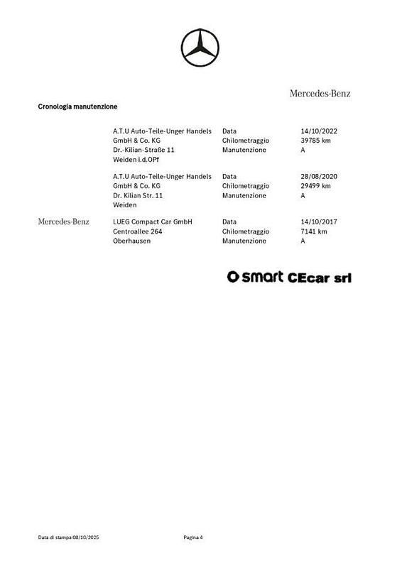 Usata Smart ForFour Prime 90 CV (66 kW) 2017 Grigio(met.) Utilitaria