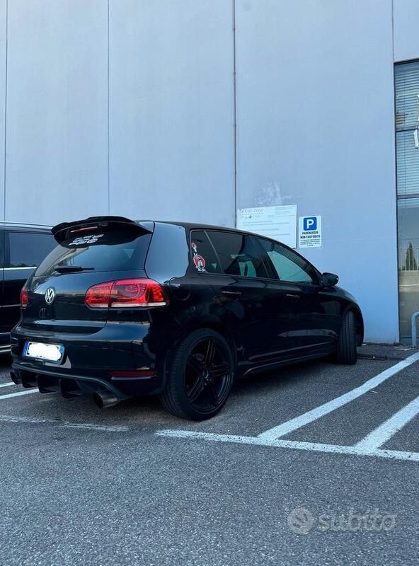 Usata VW Golf VI GTI 210 CV (154 kW) 2011 Nero Utilitaria