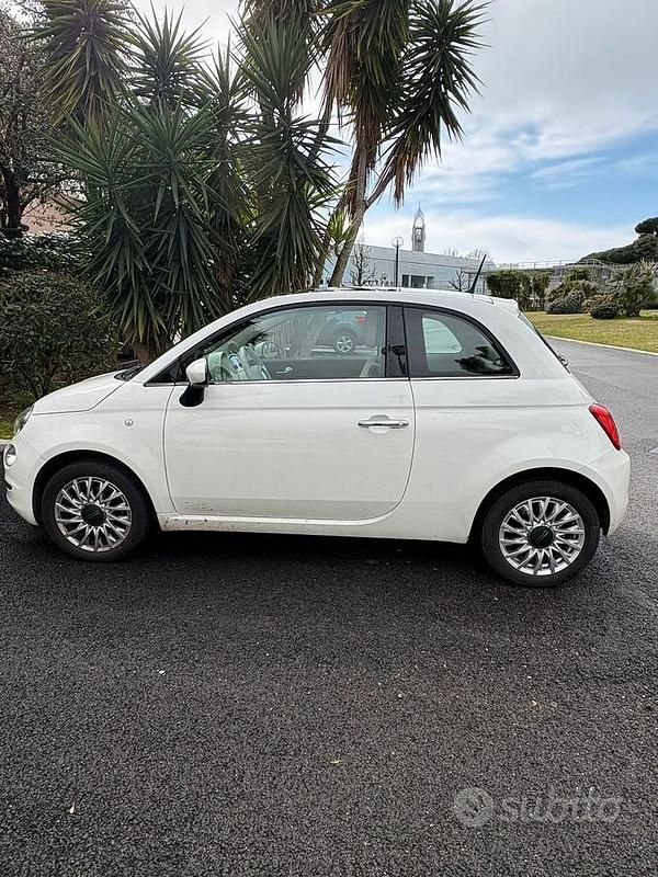 Usata Fiat 500 Lounge 2017 Bianco Utilitaria