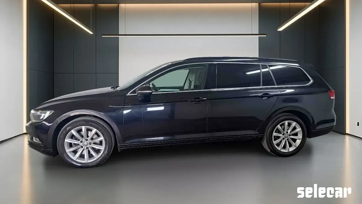 Usata VW Passat Business 150 CV (110 kW) 2018 Nero Station wagon