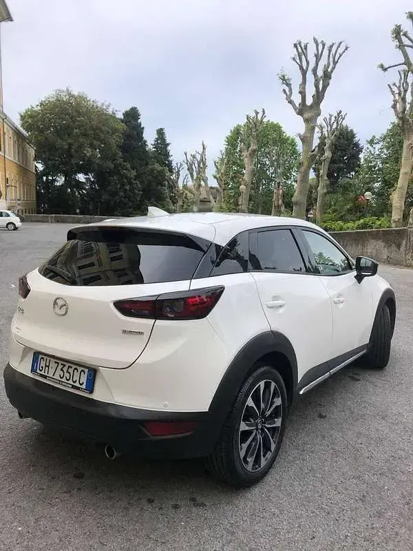 Usata Mazda CX-3 Exceed 121 CV (88 kW) 2021 Bianco SUV