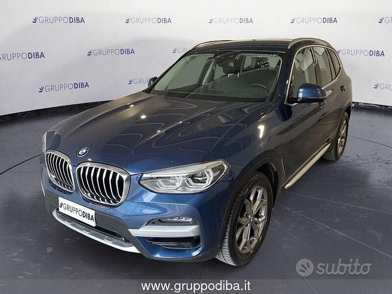 Usata BMW X3 Efficient Dynamics 190 CV (139 kW) 2021 Blu SUV