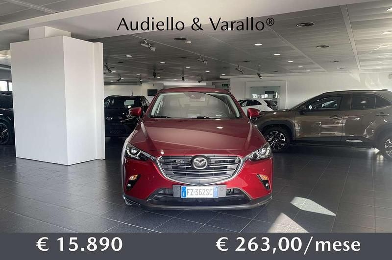 Rosso Usata 2019 Mazda CX-3 Exceed SUV | 15.890 € (Buon prezzo) - Immagine 1/4