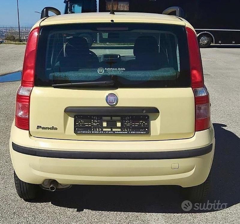 Usata Fiat Panda Dynamic 60 CV (44 kW) 2009 Giallo Utilitaria