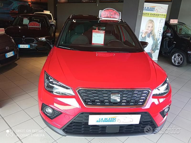 Usata Seat Arona XCELLENCE 90 CV (66 kW) 2021 Rosso SUV