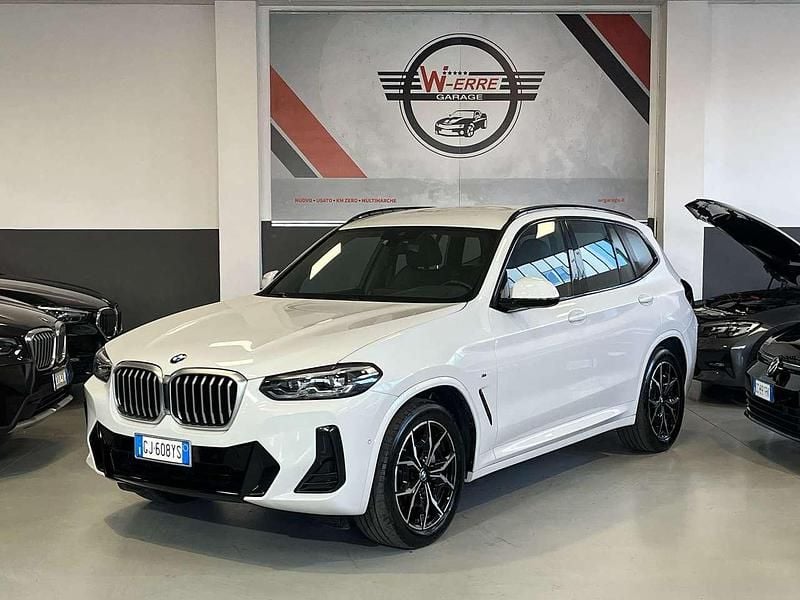 Usata BMW X3 M Sport 190 CV (139 kW) 2022 Bianco SUV