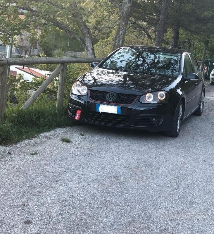 Usata VW Golf V GTD 170 CV (125 kW) 2007 Nero Berlina