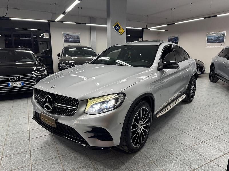Usata Mercedes GLC250 AMG 207 CV (152 kW) 2019 Grigio Coupé