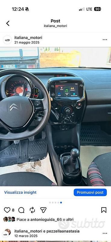 Usata Citroën C1 2021 Utilitaria