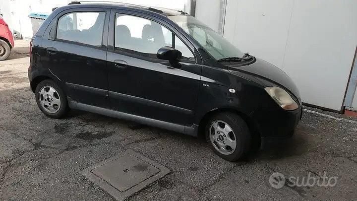 Usata Chevrolet Matiz SX 67 CV (49 kW) 2008 Nero Utilitaria