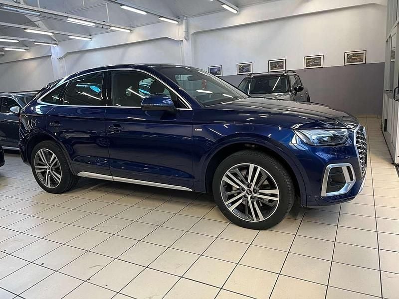 Usata Audi Q5 Sportback S-line plus 265 CV (194 kW) 2021 Blu/azzurro SUV
