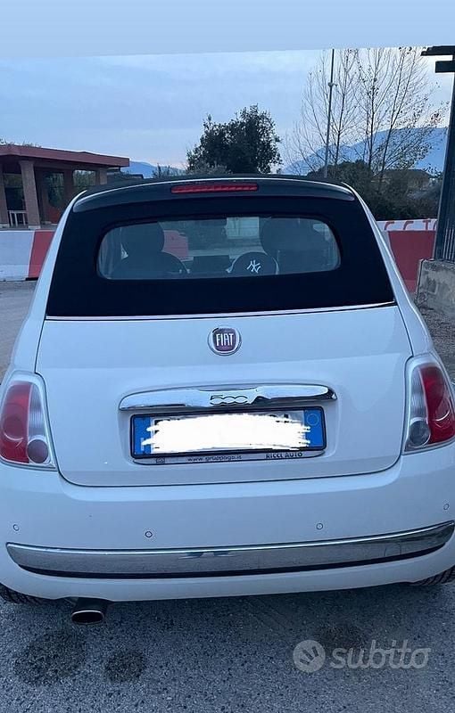 Occasion Fiat 500 69 PK (50 kW) 2013 Wit Cabriolet