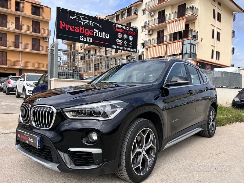 Usata BMW X1 xLine 150 CV (110 kW) 2017 Nero SUV