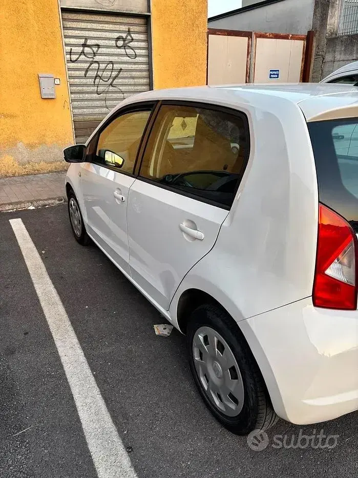 Usata Seat Mii 68 CV (50 kW) 2014 Bianco Utilitaria