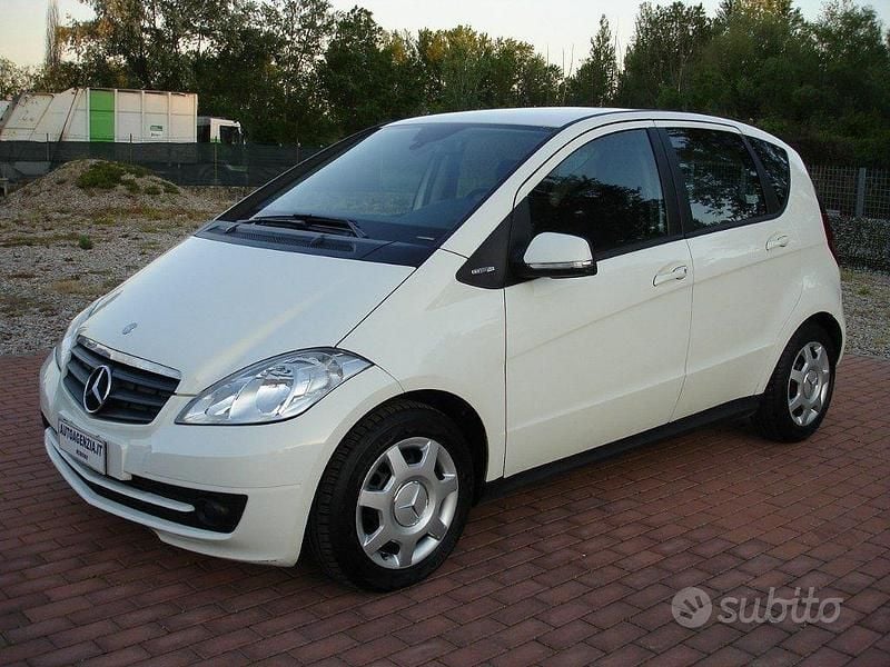 Usata Mercedes A160 Style 82 CV (60 kW) 2012 Bianco Berlina