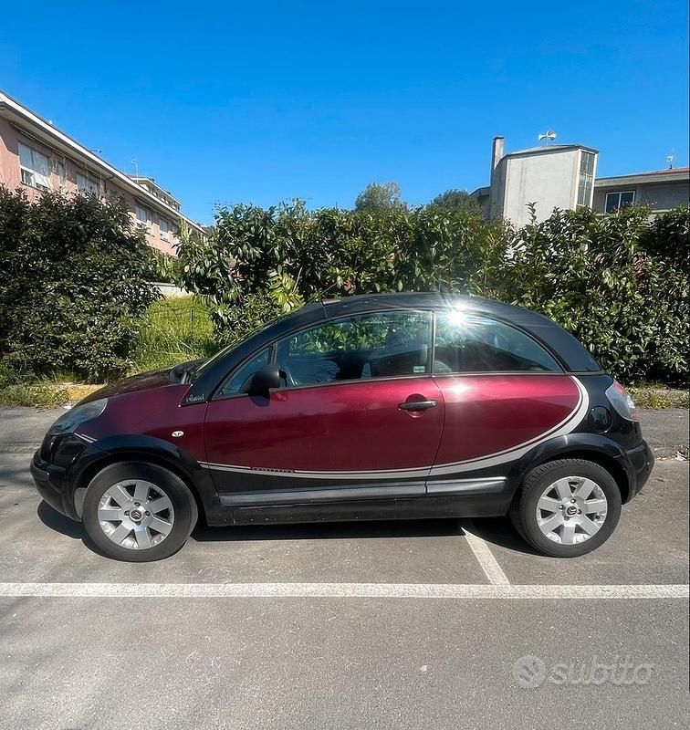 Usata Citroën C3 Pluriel 73 CV (53 kW) 2009 Rosso Cabrio