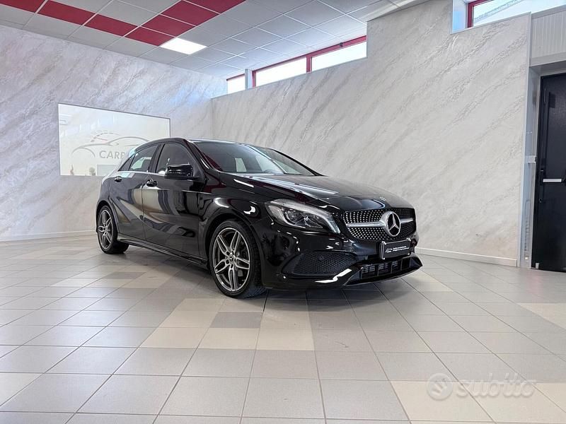 Usata Mercedes A160 Premium 90 CV (66 kW) 2017 Nero Berlina