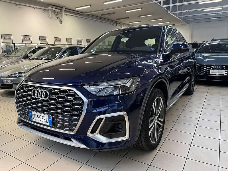 Usata Audi Q5 Sportback S-line plus 265 CV (194 kW) 2021 Blu/azzurro SUV