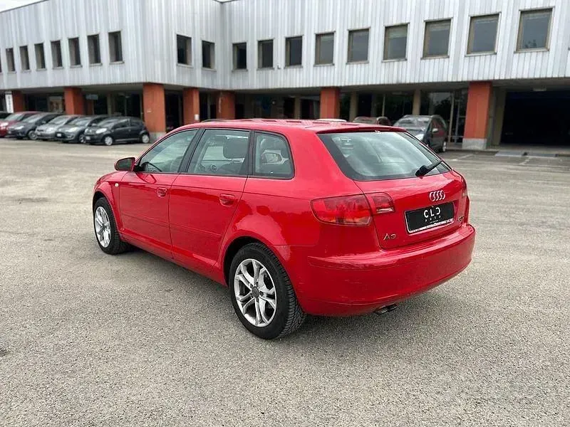 Usata Audi A3 Ambition 140 CV (102 kW) 2006 Rosso Utilitaria