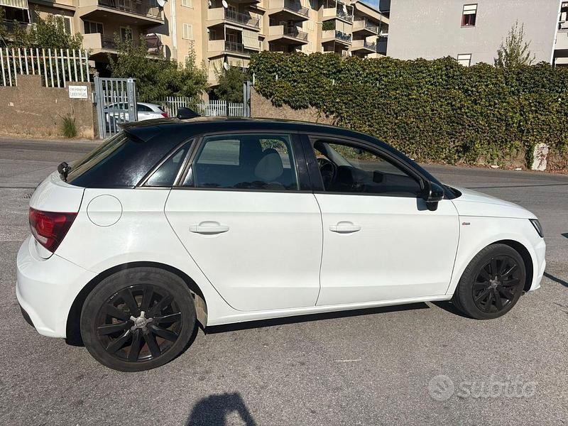 Usata Audi A1 90 CV (66 kW) 2016 Bianco Utilitaria