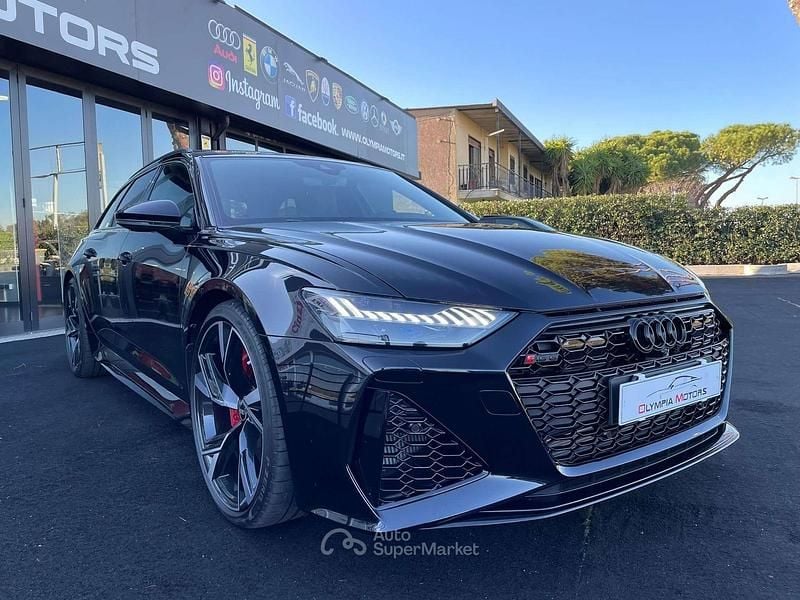 Usata Audi RS6 Performance 630 CV (463 kW) 2024 Nero Station wagon