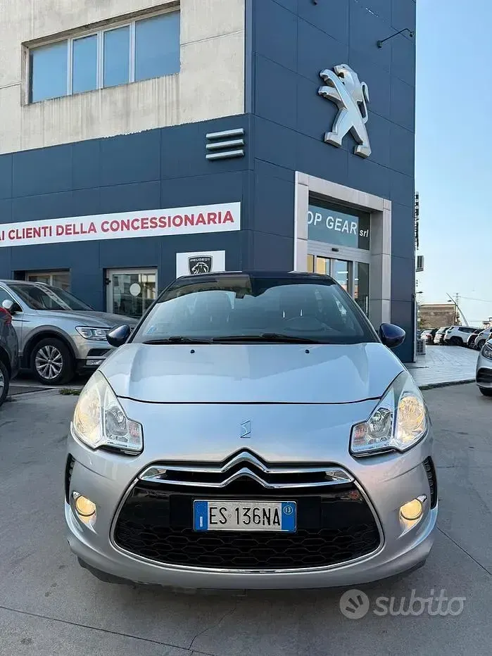 Usata Citroën DS3 92 CV (67 kW) 2013 Grigio Berlina