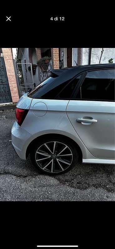 Usata Audi A1 Sportback S-Line 90 CV (66 kW) 2016 Bianco Utilitaria