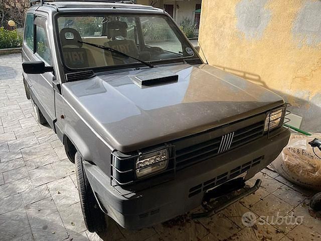 Usata Fiat Panda 4x4 1986 Grigio Utilitaria