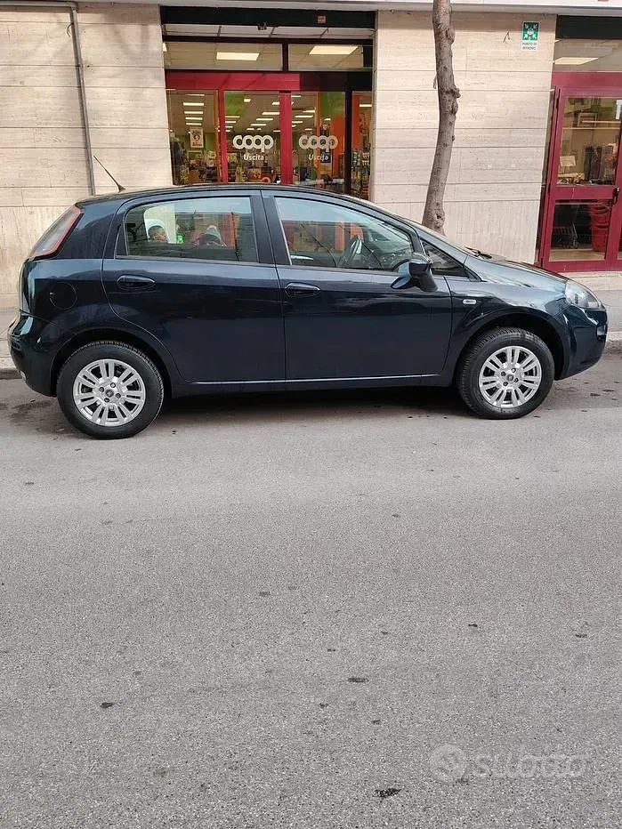 Usata Fiat Punto Evo 77 CV (56 kW) 2013 Bluazzurro Utilitaria