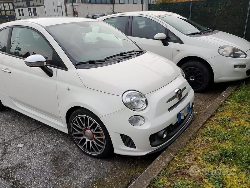 Usata Abarth 595 Turismo 160 CV (117 kW) 2016 Bianco Utilitaria