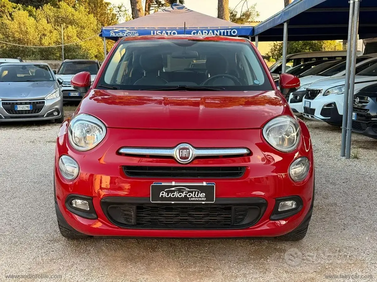 Usado Fiat 500X Pop 95 CV (69 kW) 2016 Rojo SUV