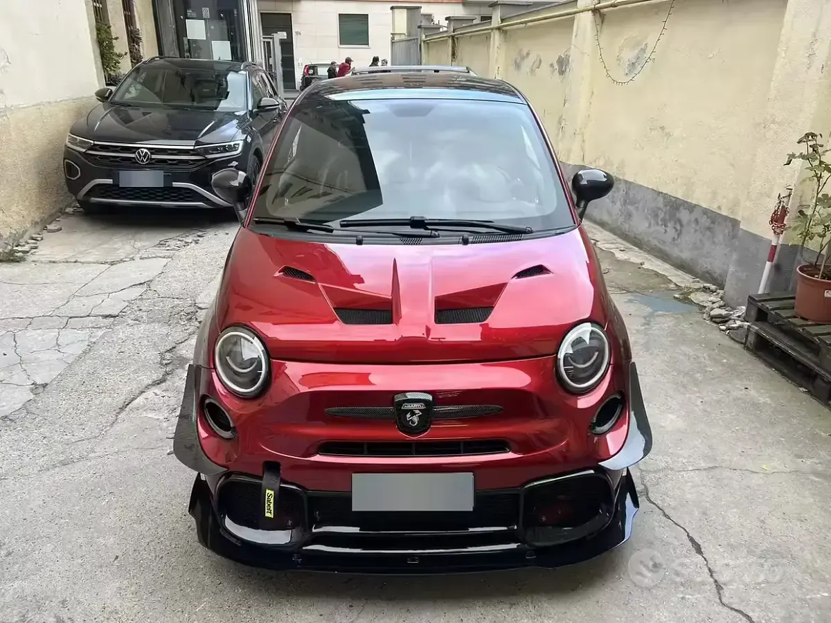 Usata Abarth 595 165 CV (121 kW) 2018 Rosso Berlina