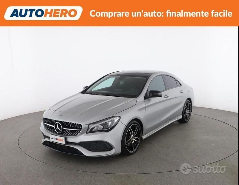 Usata Mercedes CLA200 Premium 136 CV (100 kW) 2018 Grigio Berlina