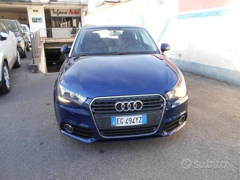 Usata Audi A1 Ambition 105 CV (77 kW) 2011 Blu Utilitaria