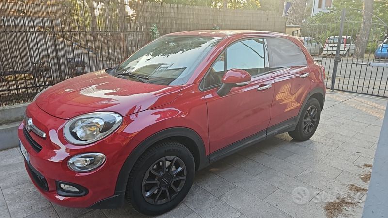Usata Fiat 500X 95 CV (69 kW) 2017 Rosso SUV